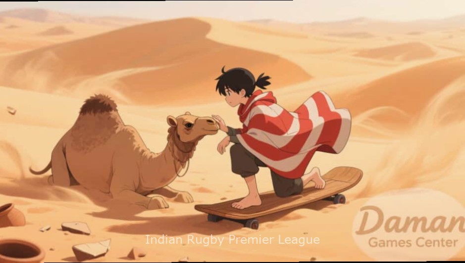 Indian Rugby Premier League - Main Gameplay Screenshot Indian Rugby Premier League gameplay showing a rugby match between Indian teams